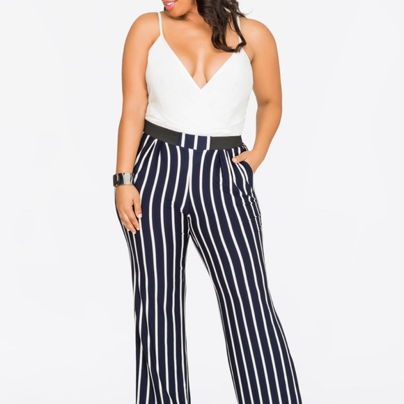 ashley stewart wide leg pants